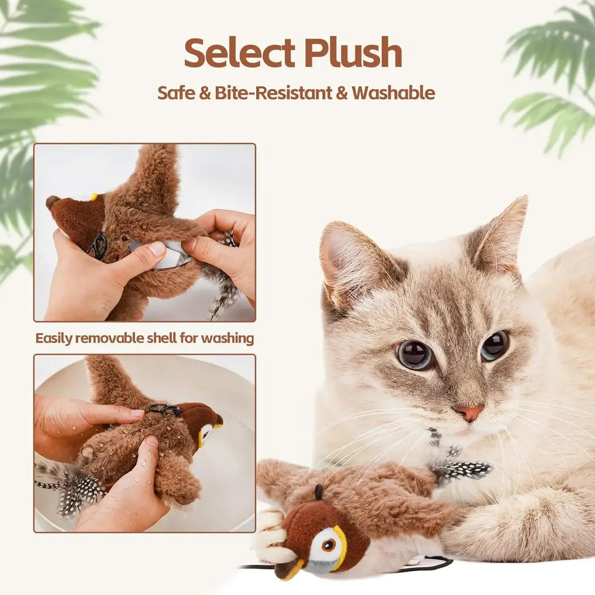 Flutterbudy™ Interactive cat toy