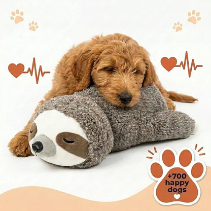 Sloth Heartbeat Plush — for Anxious & Lonely Pets