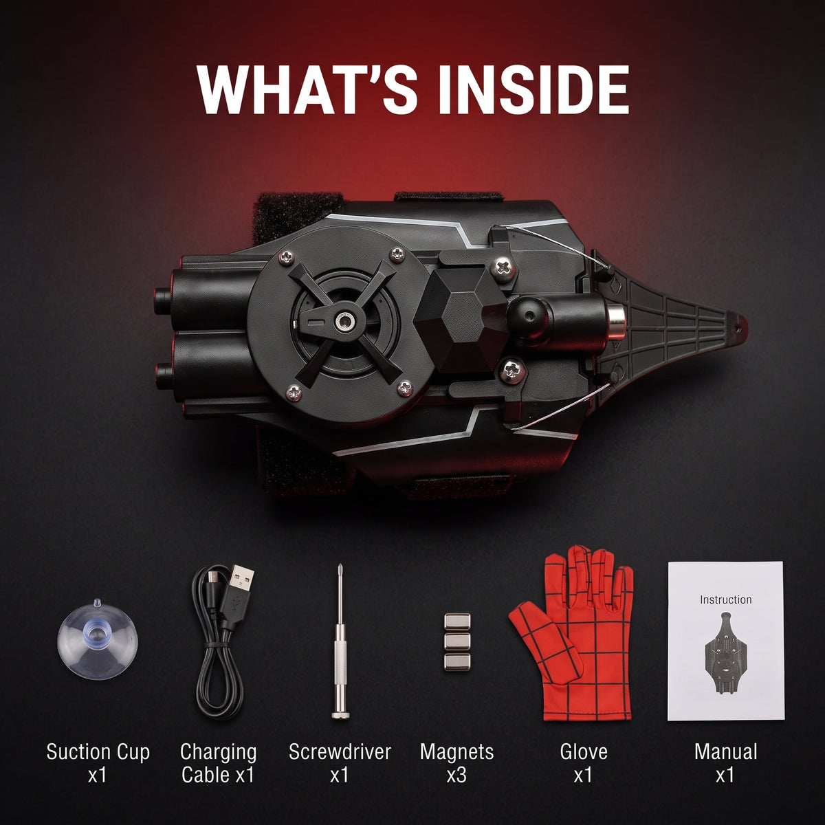 SpiderStrike™ Motorized Web Shooter