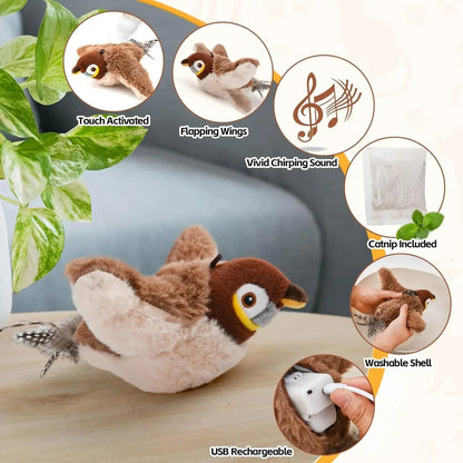 Flutterbudy™ Interactive cat toy
